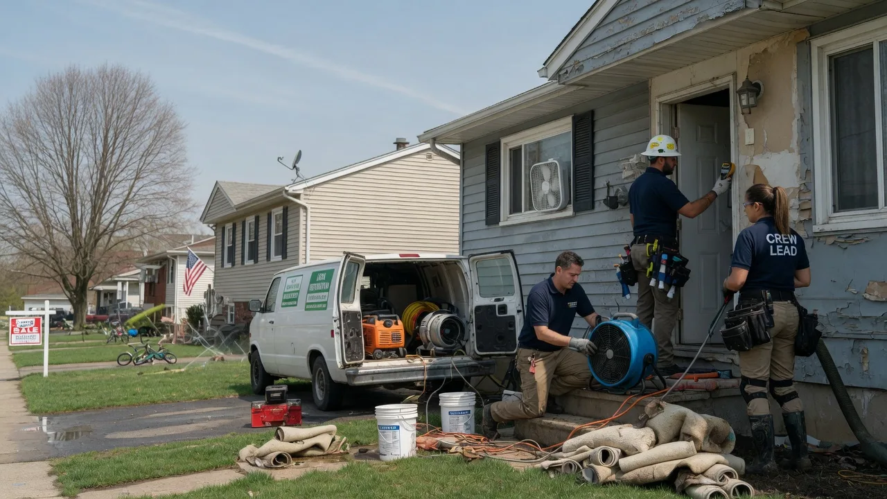 Flood Cleanup in Orchard, IA near me