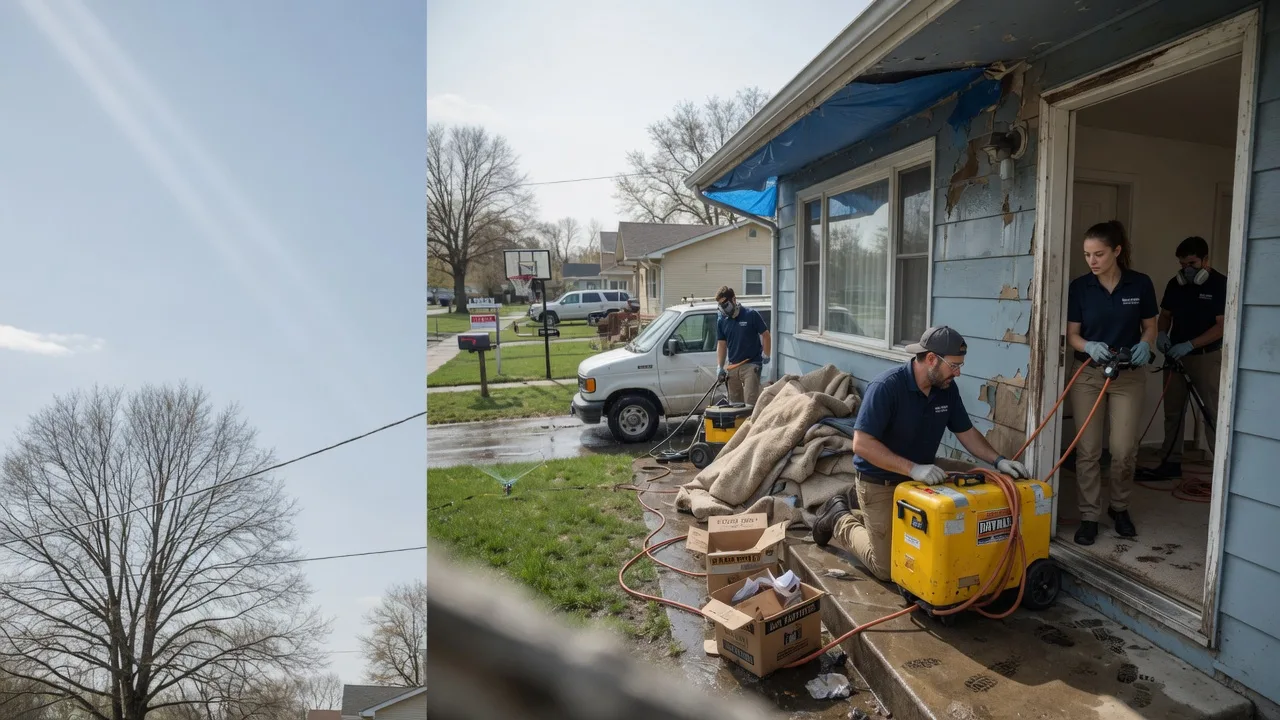 Basement Flood Cleanup in Orchard, IA near me